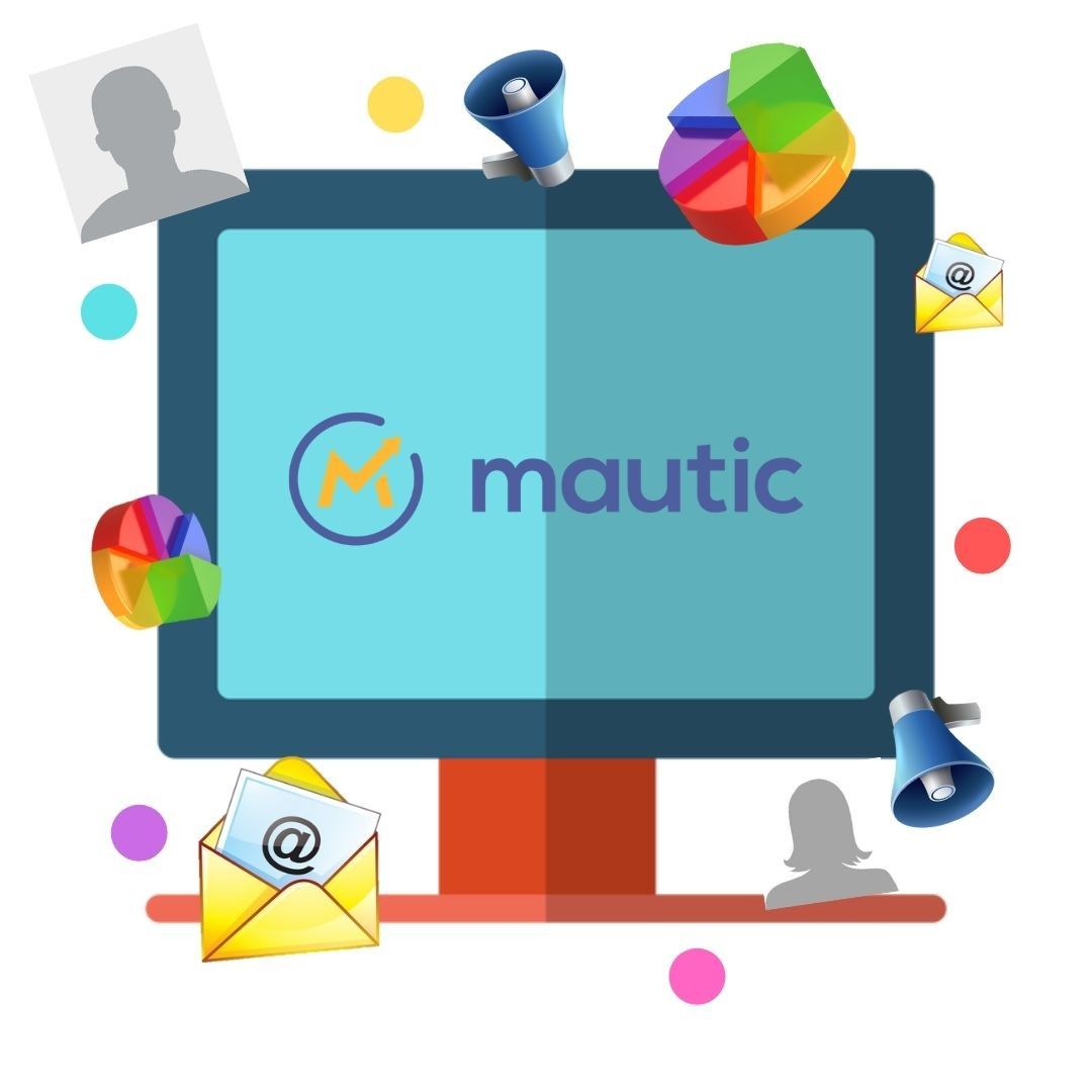 Diferentes acciones de Mautic