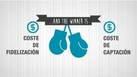 Coste de fidelización vs Coste de captación