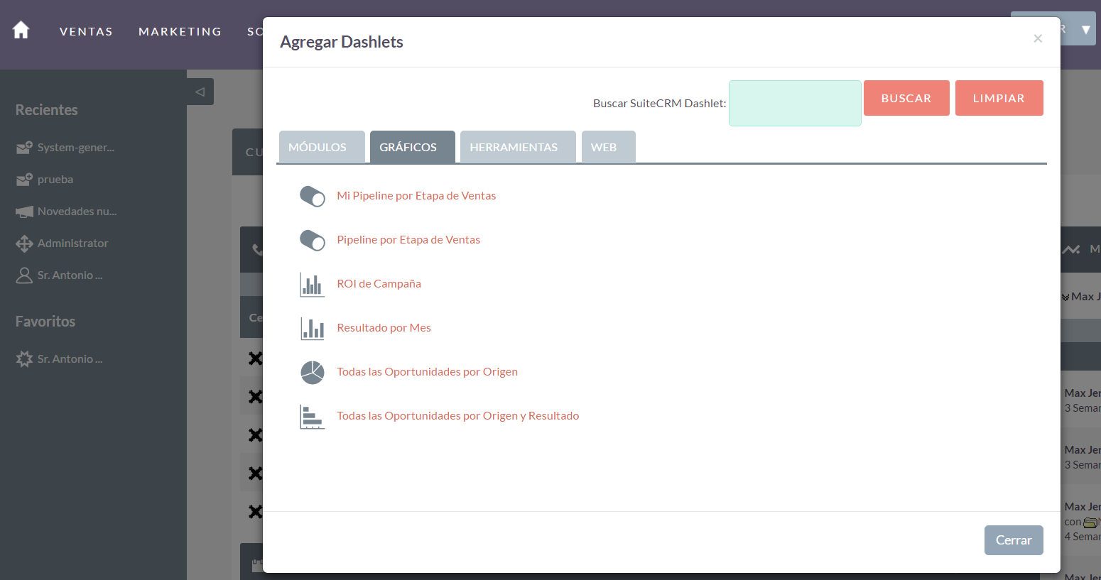 conectar crm y tienda online