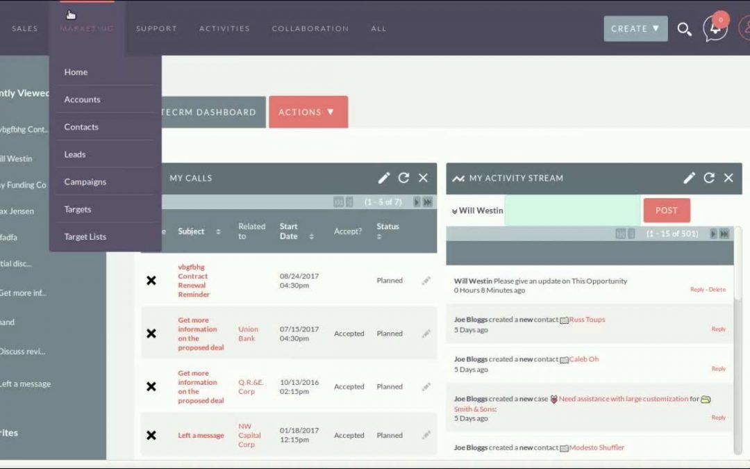 Comparación: Suite CRM vs Hubspot